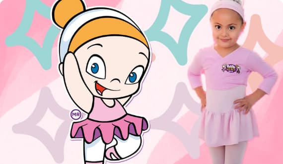 Fotografía de estudiantes en clase de Ballet en Baby Ballet San Pedro de los Pinos