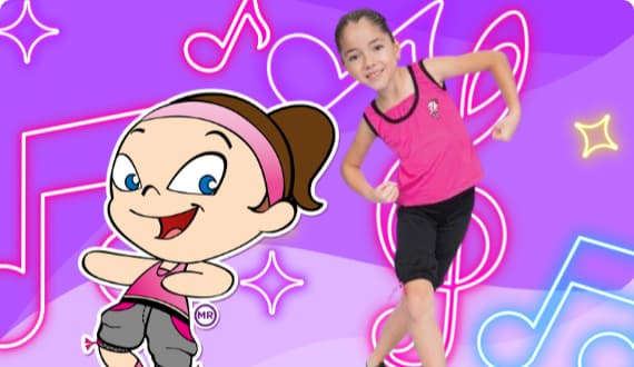 Fotografía de estudiantes en clase de Hip Hop en Baby Ballet San Pedro de los Pinos